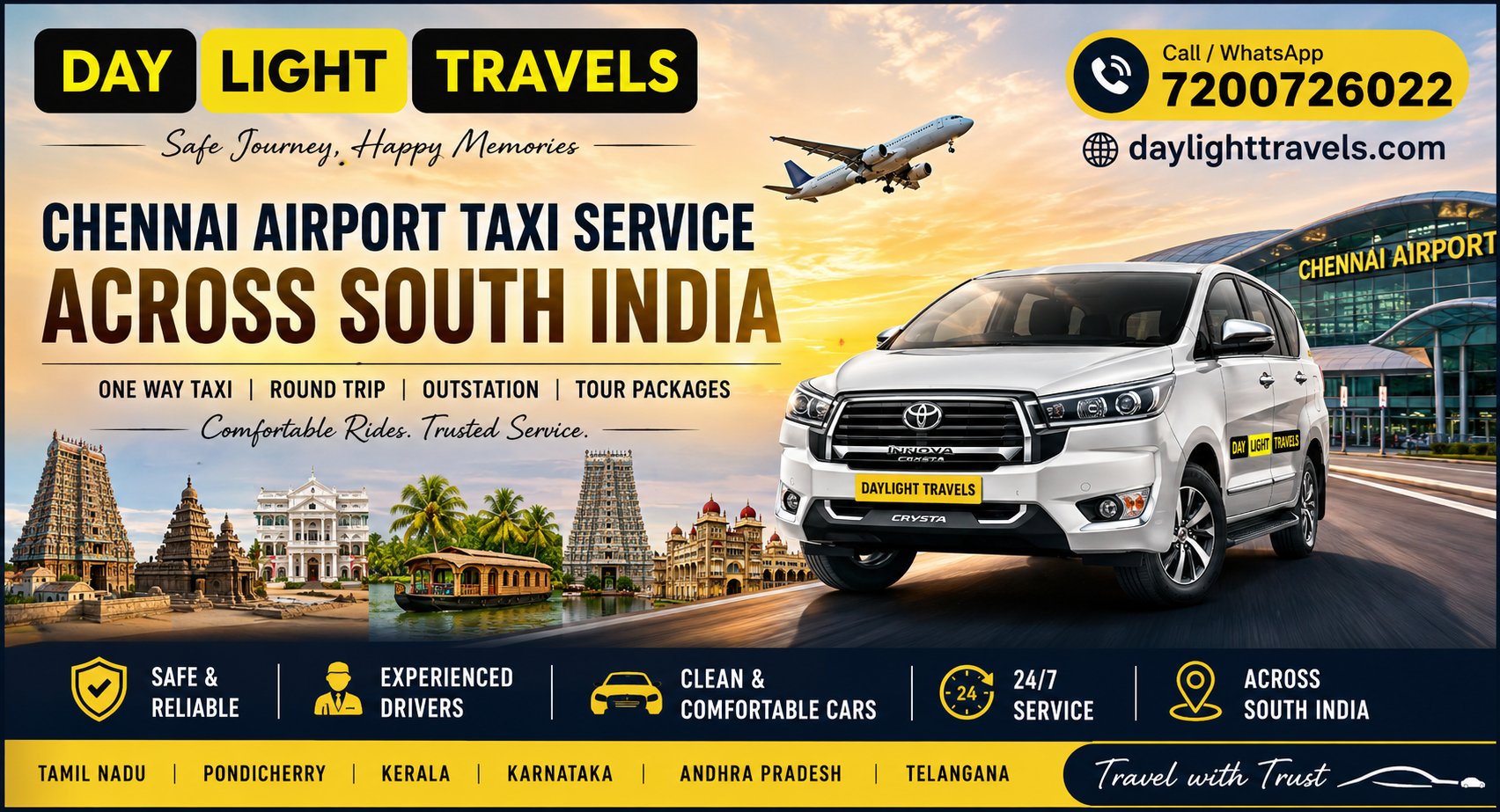 Daylight Travels Banner
