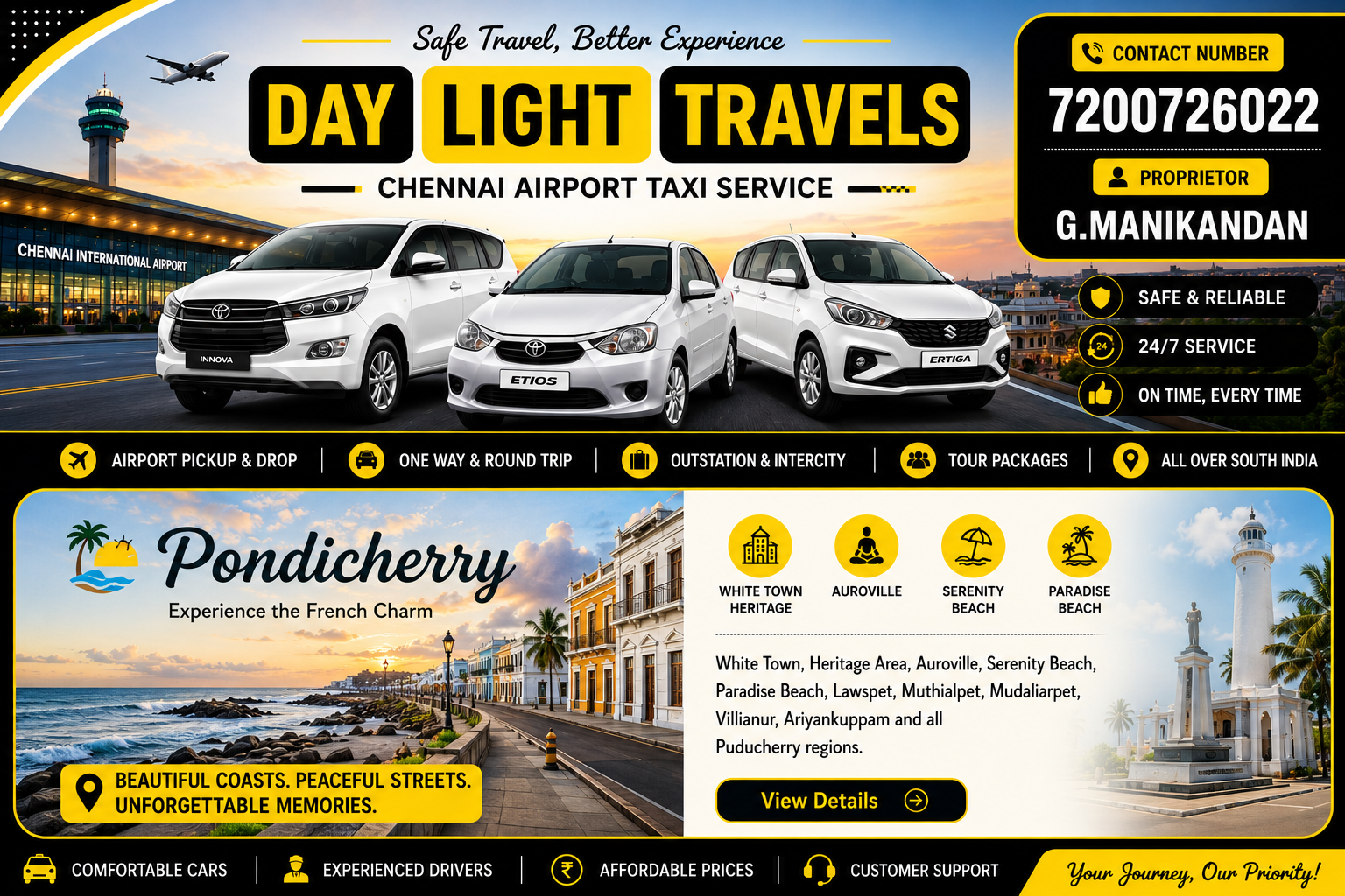 Pondicherry Taxi Service img