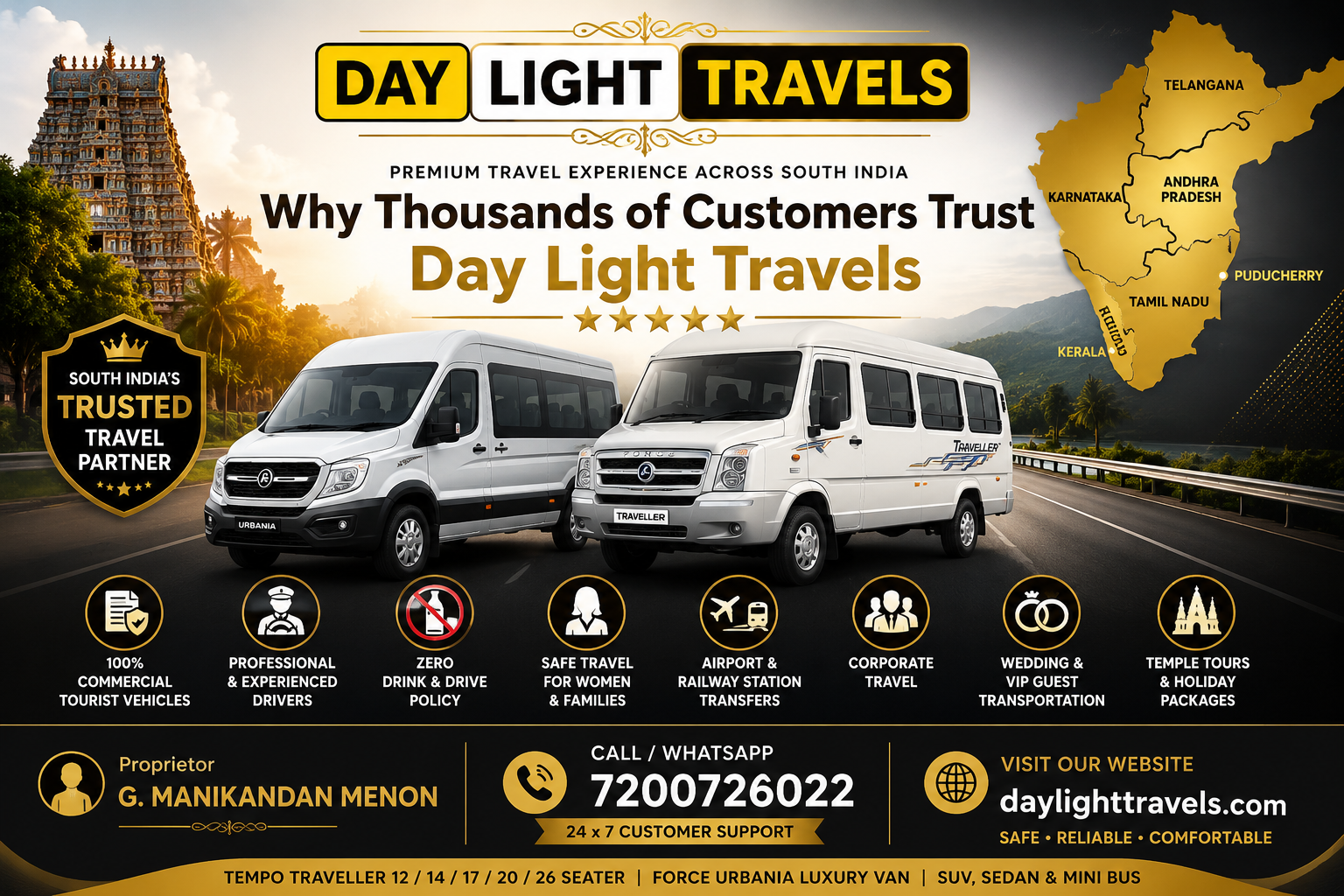 Why Choose Day Light Travels